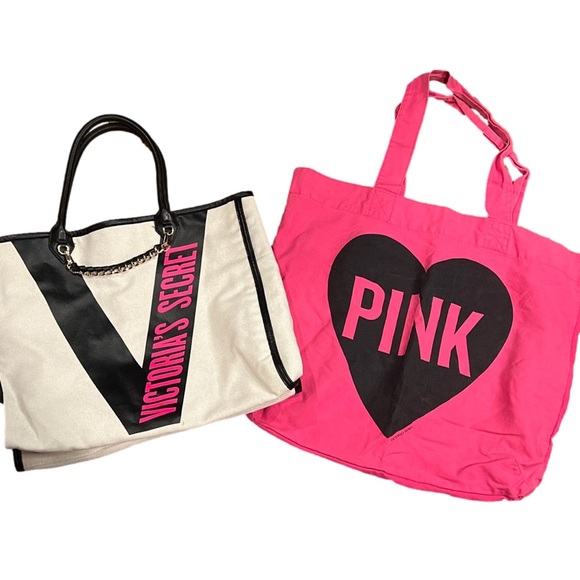 Victoria's Secret Bags Victorias Secret Tote Bags Bundle Poshmark